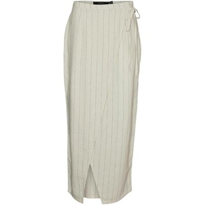 Vero Moda, Damen, Röcke, VMMINDY Hohe Taille Langer Rock Rock, Grau, (42) Vero Moda, Damen, Röcke, VMMINDY Hohe Taille Langer Rock Rock, Grau, (42)