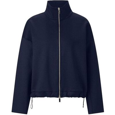 Rich & Royal, Damen, Pullover, Sweatjacke, Blau, (S) Rich & Royal, Damen, Pullover, Sweatjacke, Blau, (S)