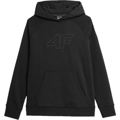 4F, Damen, Pullover, Damen Sweatshirt F0765 tiefschwarz 4FAW23TSWSF0765 20F M, Schwarz, (M) 4F, Damen, Pullover, Damen Sweatshirt F0765 tiefschwarz 4FAW23TSWSF0765 20F M, Schwarz, (M)