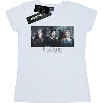 Disney Damen, Shirts, Maleficent Mistress Of Evil Character Poster TShirt, Weiss, (L) Disney Damen, Shirts, Maleficent Mistress Of Evil Character Poster TShirt, Weiss, (L)