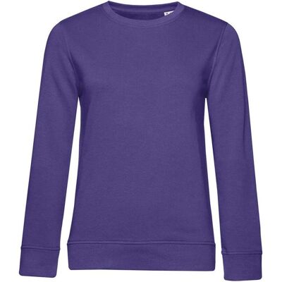 B&C, Damen, Pullover, Organic French Terry, Violett, (M) B&C, Damen, Pullover, Organic French Terry, Violett, (M)