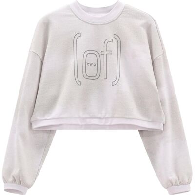 CMP Campagnolo, Damen, Pullover, CMP Pullover, Weiss, Grau, (XXS) CMP Campagnolo, Damen, Pullover, CMP Pullover, Weiss, Grau, (XXS)