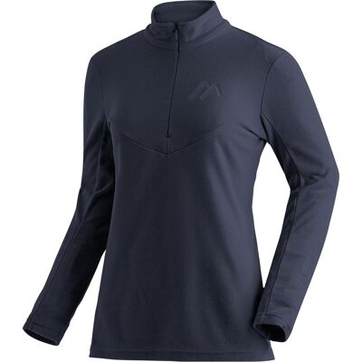 Maier Sports, Damen, Pullover, Denise Half Zip, Blau, (M) Maier Sports, Damen, Pullover, Denise Half Zip, Blau, (M)