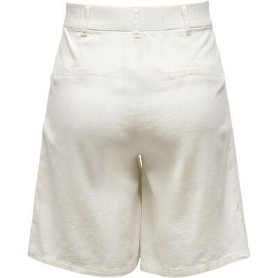 Only, Damen, Shorts, Wide Fit Shorts, Weiss, (40) Only, Damen, Shorts, Wide Fit Shorts, Weiss, (40)