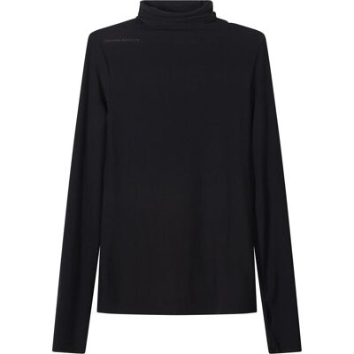 Jeanne Baret, Damen, Pullover, Reunion Turtle Neck, Schwarz, (XXS) Jeanne Baret, Damen, Pullover, Reunion Turtle Neck, Schwarz, (XXS)