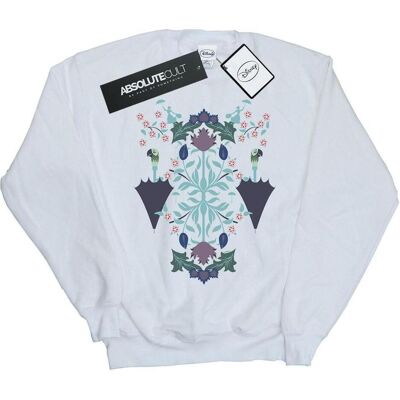 Disney Damen, Pullover, Mary Poppins Floral Collage Sweatshirt, Weiss, (XXL) Disney Damen, Pullover, Mary Poppins Floral Collage Sweatshirt, Weiss, (XXL)