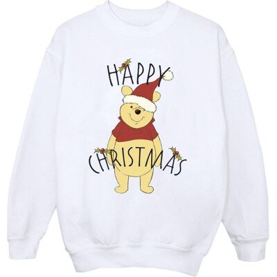 Disney Winnie The Pooh Frohe Weihnachten Holly Sweatshirt - Sweatshirt Disney Winnie The Pooh Frohe Weihnachten Holly Sweatshirt - Sweatshirt