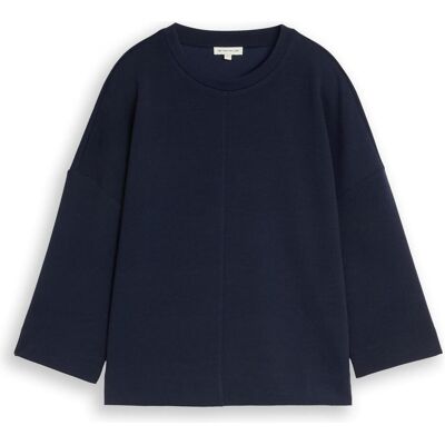 Tom Tailor, Damen, Pullover, Sweater, Blau, (M, S) Tom Tailor, Damen, Pullover, Sweater, Blau, (M, S)