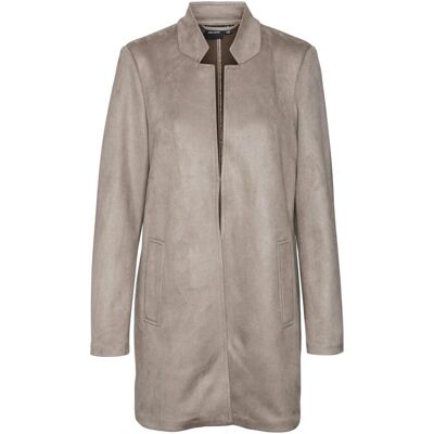 Vero Moda, Damen, Leichte Jacken, Vmjosefreja Fauxsuede Jacket Boo, Grau, (XS) Vero Moda, Damen, Leichte Jacken, Vmjosefreja Fauxsuede Jacket Boo, Grau, (XS)