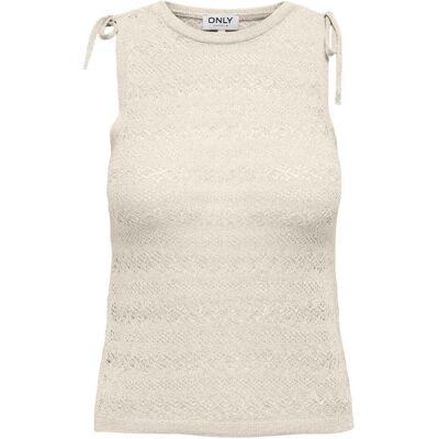 Only, Damen, Pullover, Onlaggie Sl Glitter O-Neck Knt, Grau, (M) Only, Damen, Pullover, Onlaggie Sl Glitter O-Neck Knt, Grau, (M)