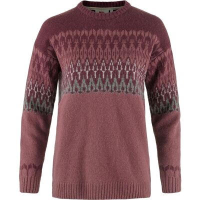 Fjällräven, Damen, Pullover, Women's Övik Path Knit, Violett, (M) Fjällräven, Damen, Pullover, Women's Övik Path Knit, Violett, (M)