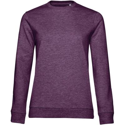 B&C, Damen, Pullover, Damen Sweatshirt aus French Terry, Violett, (S) B&C, Damen, Pullover, Damen Sweatshirt aus French Terry, Violett, (S)