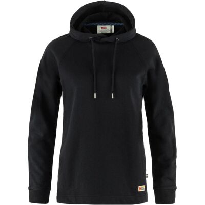 Fjällräven, Damen, Pullover, Women's Vardag Hoodie, Schwarz, (S) Fjällräven, Damen, Pullover, Women's Vardag Hoodie, Schwarz, (S)