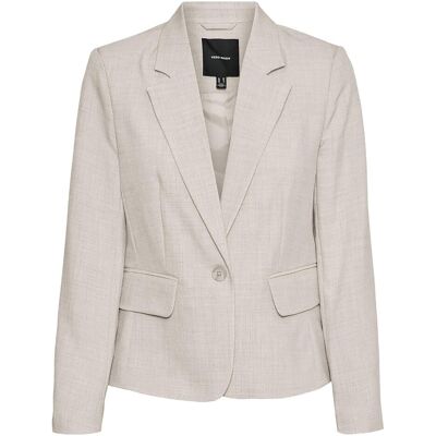 Vero Moda, Damen, Anzüge, VMCASSIDY Blazer Einreihiger Blazer, Blau, Grau, (36) Vero Moda, Damen, Anzüge, VMCASSIDY Blazer Einreihiger Blazer, Blau, Grau, (36)