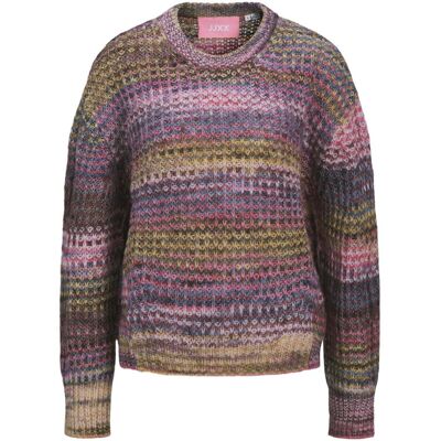 JJXX, Damen, Pullover, Jxsimone Space Dye Crew Neck Knit Sn, Violett, (S) JJXX, Damen, Pullover, Jxsimone Space Dye Crew Neck Knit Sn, Violett, (S)