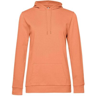B&C, Damen, Pullover, Damen Hoodie aus French Terry, Orange, (S) B&C, Damen, Pullover, Damen Hoodie aus French Terry, Orange, (S)