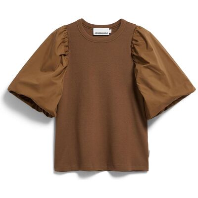Armedangels, Damen, Shirts, Puff Sleeve, Braun, (L) Armedangels, Damen, Shirts, Puff Sleeve, Braun, (L)