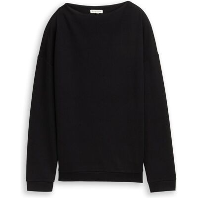 Tom Tailor, Damen, Pullover, Sweater, Schwarz, (S, XS) Tom Tailor, Damen, Pullover, Sweater, Schwarz, (S, XS)
