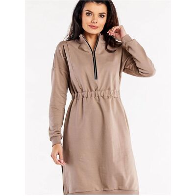 Infinite You, Kleider, Alltagskleid, Beige, (XL) Infinite You, Kleider, Alltagskleid, Beige, (XL)