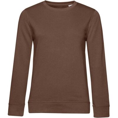 B&C, Damen, Pullover, Organic French Terry, Braun, (M) B&C, Damen, Pullover, Organic French Terry, Braun, (M)