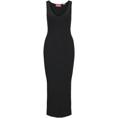 JJXX, Damen, Kleider, Jxzofi Tight Dress Knit, Schwarz, (L) JJXX, Damen, Kleider, Jxzofi Tight Dress Knit, Schwarz, (L)