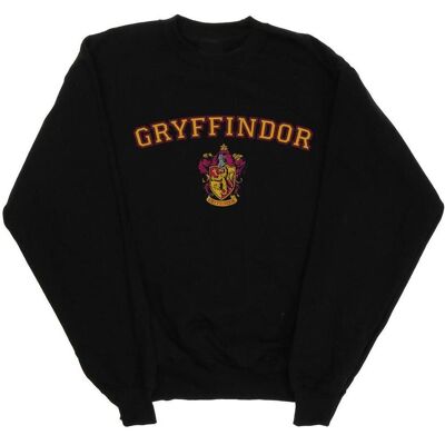 Harry Potter, Damen, Pullover, Gryffindor Crest Sweatshirt, Schwarz, (M) Harry Potter, Damen, Pullover, Gryffindor Crest Sweatshirt, Schwarz, (M)