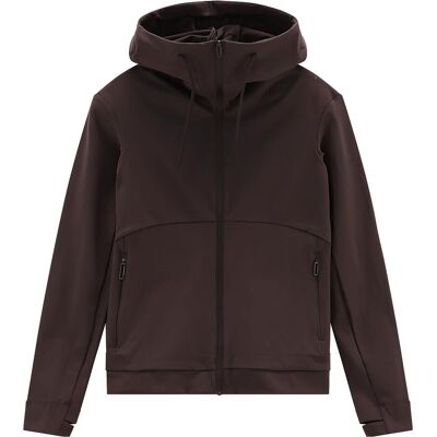 Jeanne Baret, Damen, Pullover, Women's Bellflower Hood Jacket, Braun, (M) Jeanne Baret, Damen, Pullover, Women's Bellflower Hood Jacket, Braun, (M)