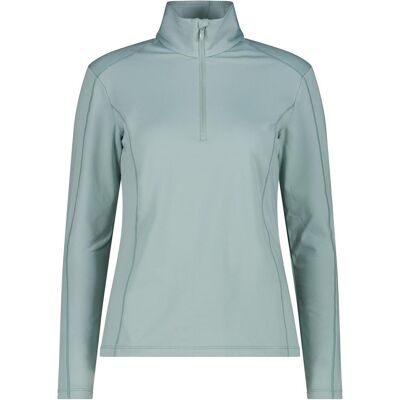 CMP Campagnolo, Damen, Pullover, Dry Softech, Grau, Türkis, (46, XXL) CMP Campagnolo, Damen, Pullover, Dry Softech, Grau, Türkis, (46, XXL)