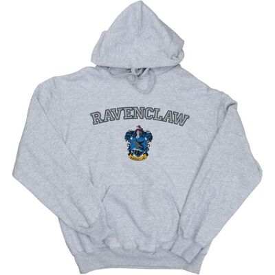 Harry Potter, Damen, Pullover, Ravenclaw Crest Kapuzenpullover, Grau, (L) Harry Potter, Damen, Pullover, Ravenclaw Crest Kapuzenpullover, Grau, (L)