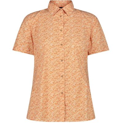CMP Campagnolo, Damen, Blusen, Women's Shortsleeve Shirt with Pattern, Beige, Orange, (36, XS) CMP Campagnolo, Damen, Blusen, Women's Shortsleeve Shirt with Pattern, Beige, Orange, (36, XS)