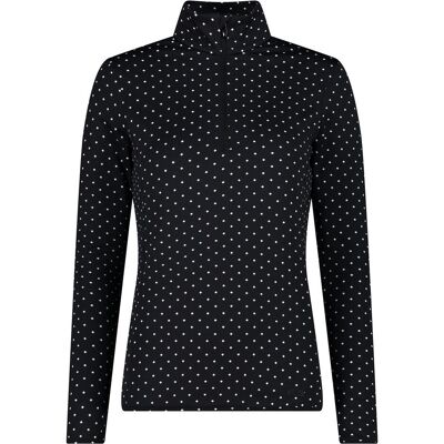 CMP Campagnolo, Damen, Pullover, Printed, Schwarz, (XXS) CMP Campagnolo, Damen, Pullover, Printed, Schwarz, (XXS)