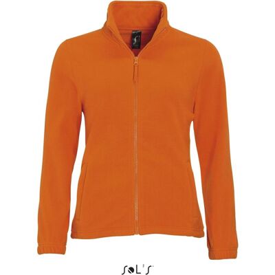 Sol's L745 Orange Fleece Jacke - Jacke Sol's L745 Orange Fleece Jacke - Jacke