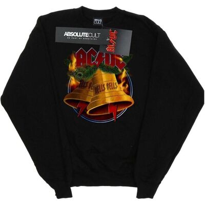 AC/DC, Damen, Pullover, Christmas Hells Bells Sweatshirt, Schwarz, (L) AC/DC, Damen, Pullover, Christmas Hells Bells Sweatshirt, Schwarz, (L)