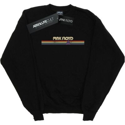 Pink Floyd, Damen, Pullover, Prism Retro Stripes Sweatshirt, Schwarz, (M) Pink Floyd, Damen, Pullover, Prism Retro Stripes Sweatshirt, Schwarz, (M)