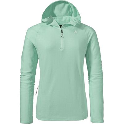 Schöffel, Damen, Pullover, Fleece Hoody Style Kravica WMS, Türkis, Grün, (XL) Schöffel, Damen, Pullover, Fleece Hoody Style Kravica WMS, Türkis, Grün, (XL)