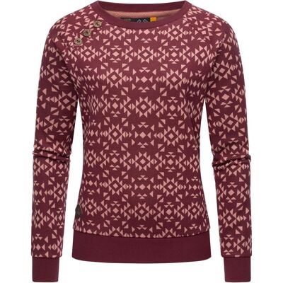 Ragwear, Damen, Pullover, Darria Aztec, Rot, (XXL) Ragwear, Damen, Pullover, Darria Aztec, Rot, (XXL)