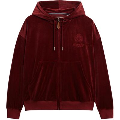 Superdry, Damen, Pullover, Country Club, Rot, (L) Superdry, Damen, Pullover, Country Club, Rot, (L)