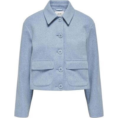 JdY, Damen, Leichte Jacken, V-Ausschnitt Tief angesetzte Schulter Jacke Jacke, Blau, (XL) JdY, Damen, Leichte Jacken, V-Ausschnitt Tief angesetzte Schulter Jacke Jacke, Blau, (XL)