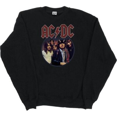 AC/DC, Damen, Pullover, Highway To Hell Circle Sweatshirt, Schwarz, (L) AC/DC, Damen, Pullover, Highway To Hell Circle Sweatshirt, Schwarz, (L)