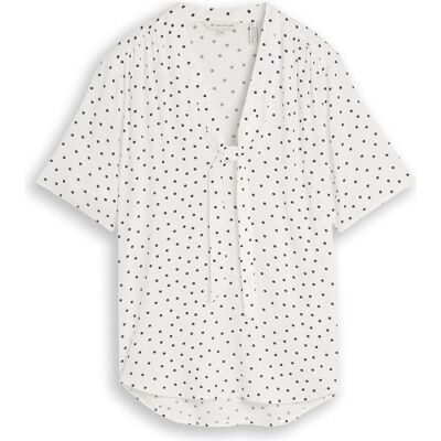 Tom Tailor, Damen, Blusen, Blusenshirt, Weiss, (34) Tom Tailor, Damen, Blusen, Blusenshirt, Weiss, (34)