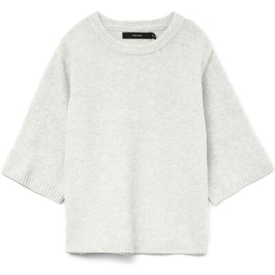 Vero Moda, Damen, Pullover, Vmboom 2/4 O-Nk Oversize Pullove Ga Noos, Weiss, (M) Vero Moda, Damen, Pullover, Vmboom 2/4 O-Nk Oversize Pullove Ga Noos, Weiss, (M)