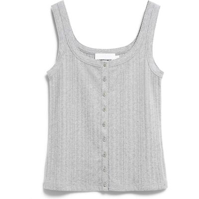 Armedangels, Damen, Shirts, Pointelle, Grau, Silber, (L) Armedangels, Damen, Shirts, Pointelle, Grau, Silber, (L)