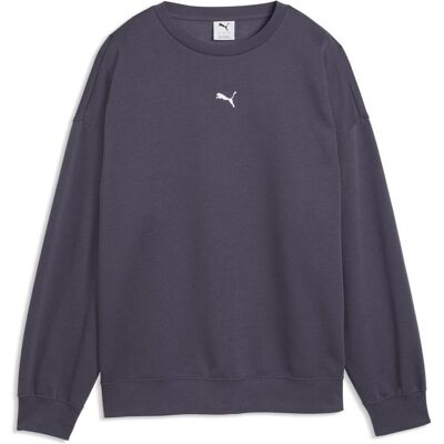 Puma Damen, Pullover, ESS Oversized Crew FL, Grau, (M) Puma Damen, Pullover, ESS Oversized Crew FL, Grau, (M)