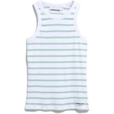 Armedangels, Damen, Shirts, Kanitaa Stripes, Grün, Weiss, (XS) Armedangels, Damen, Shirts, Kanitaa Stripes, Grün, Weiss, (XS)
