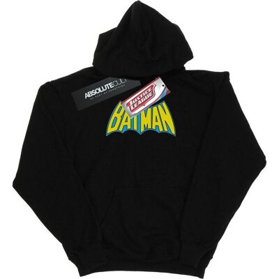 Dc Comics, Damen, Pullover, Batman Retro Logo Kapuzenpullover, Schwarz, (L) Dc Comics, Damen, Pullover, Batman Retro Logo Kapuzenpullover, Schwarz, (L)