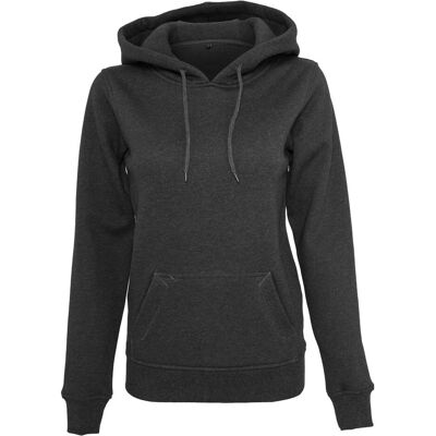 Build Your Brand, Damen, Pullover, Ladies' Heavy Hoody, Grau, (S) Build Your Brand, Damen, Pullover, Ladies' Heavy Hoody, Grau, (S)