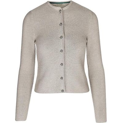 Gottseidank, Damen, Pullover, Strickjacke ALOISIA, Beige, (XS) Gottseidank, Damen, Pullover, Strickjacke ALOISIA, Beige, (XS)