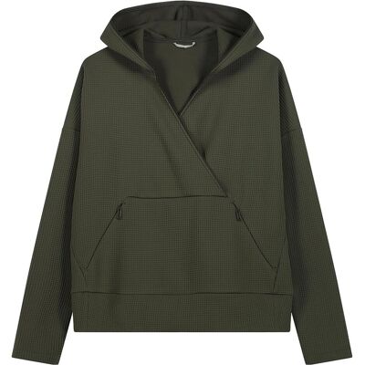 Jeanne Baret, Damen, Pullover, Violet, Grün, (XXS) Jeanne Baret, Damen, Pullover, Violet, Grün, (XXS)
