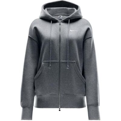 Nike Damen, Pullover, Hooded Zipper - 97801, Grau, (L) Nike Damen, Pullover, Hooded Zipper - 97801, Grau, (L)