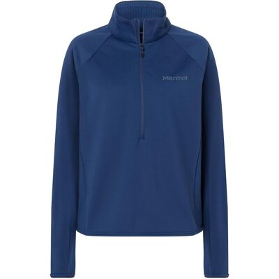 Marmot, Damen, Pullover, Leconte Fleece 1/2 Zip, Blau, (L) Marmot, Damen, Pullover, Leconte Fleece 1/2 Zip, Blau, (L)